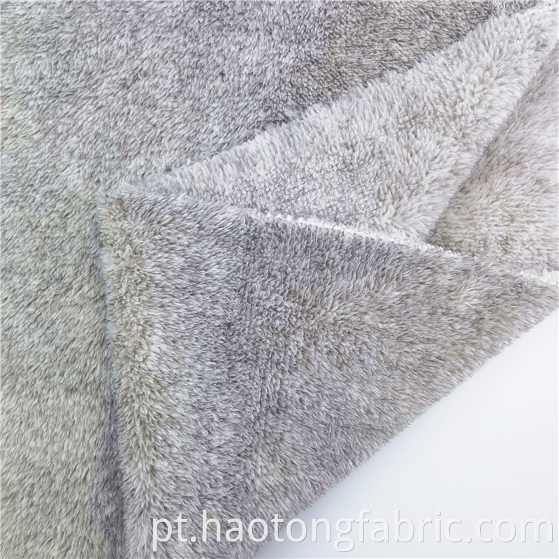 Skin Friendly Double Sided Fleece Home Textiles Fabrics